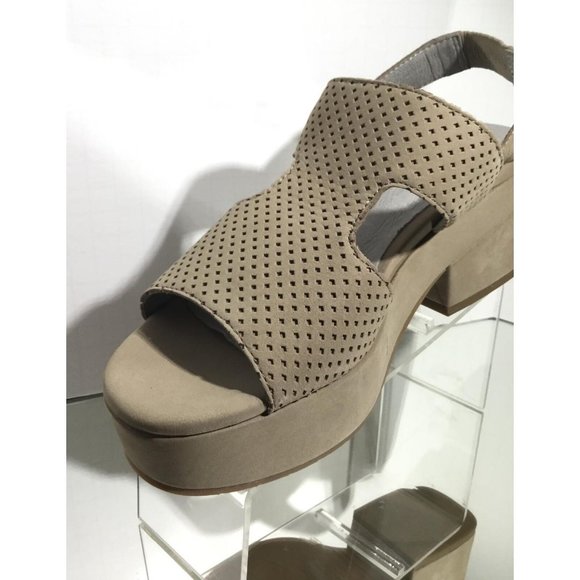 NEW EILEEN FISHER Dean Platform Slingback Sandals, Multiple Sizes - MSRP $240.00 - Picture 8 of 10